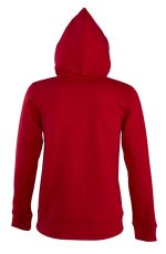 Толстовка женская на молнии с капюшоном Seven Women, красная — изображение 3