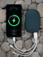 Внешний аккумулятор Pebble 7800 мАч, серо-синий — изображение 7
