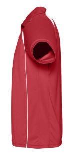 Спортивная рубашка поло Palladium 140 красная с белым — изображение 2