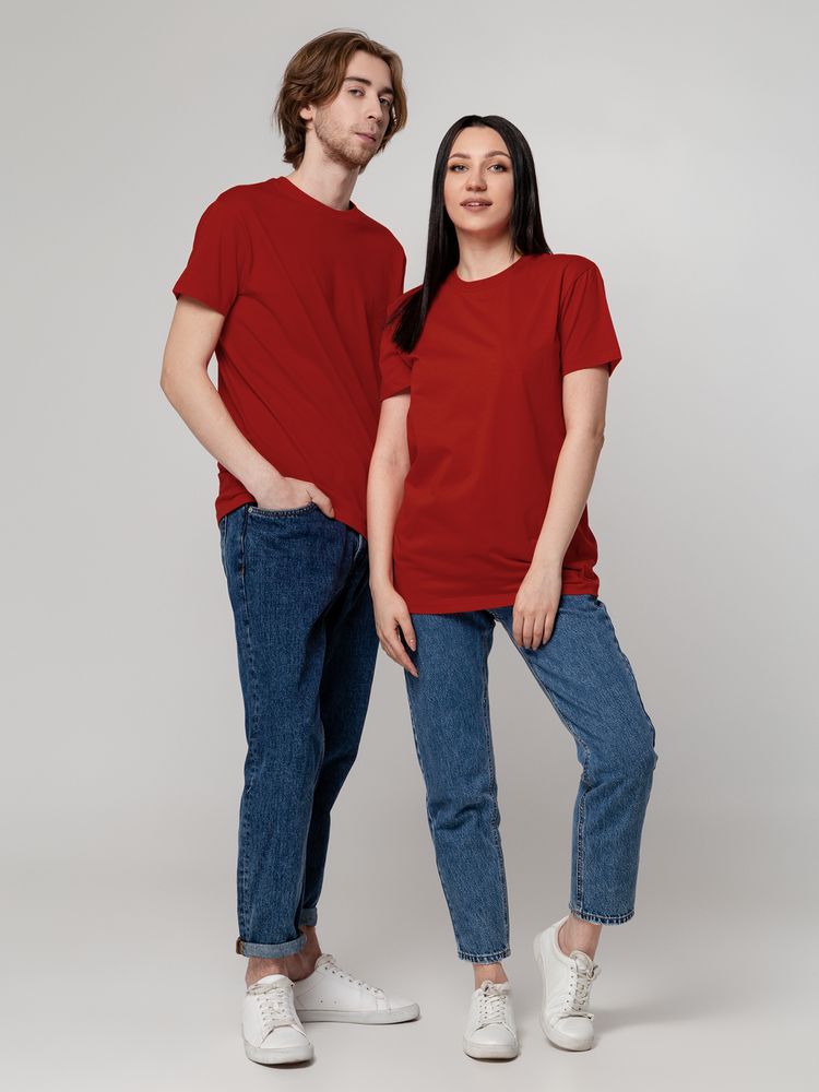 6140.51_49_1000x1000 Футболка унисекс T-Bolka 160, темно-красная — изображение 5