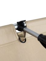 Раскладушка туристическая XJC05, бежевая — изображение 5