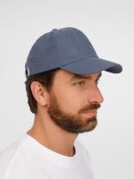 Бейсболка Buffalo, синяя (джинс) — изображение 6