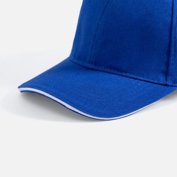 ярко-синяя с белым