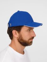 Бейсболка Buffalo, ярко-синяя с белым — изображение 7