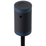 Зонт складной AOC Mini с цветными спицами, синий — изображение 5