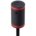 Зонт складной AOC Mini с цветными спицами, красный — изображение 4