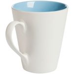 белая с голубым