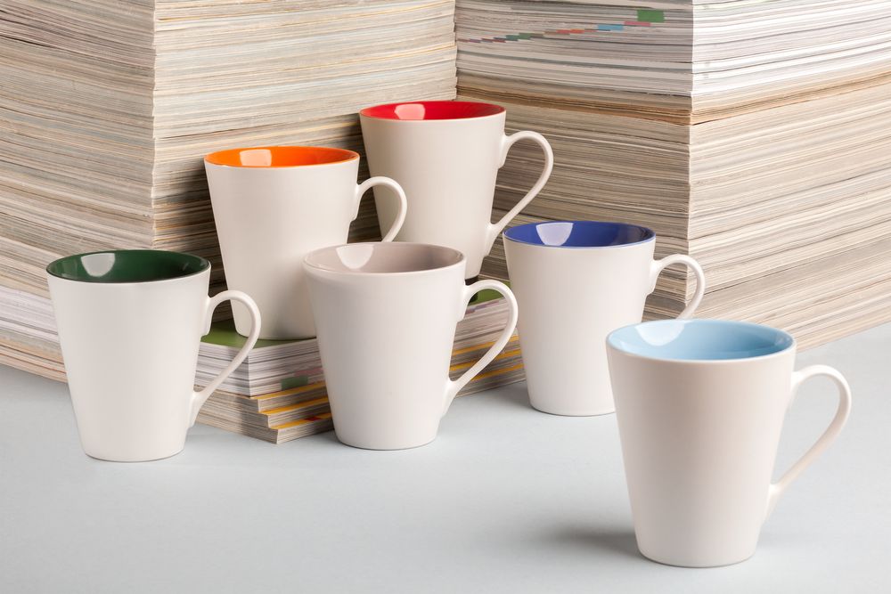 64811.20_3_1000x1000 Кружка New Bell матовая, белая с оранжевым — изображение 3