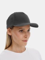 Бейсболка Long Beach, темно-серая со светло-серым — изображение 6