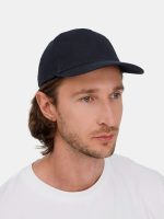 Бейсболка Long Beach, темно-синяя — изображение 7