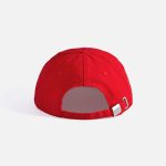 Бейсболка Long Beach, красная — изображение 4