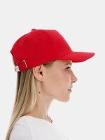 Бейсболка Long Beach, красная — изображение 6