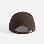 Бейсболка Long Beach, коричневая с бежевым — изображение 5