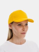 Бейсболка Long Beach, желтая — изображение 5