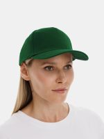 Бейсболка Long Beach, темно-зеленая — изображение 5