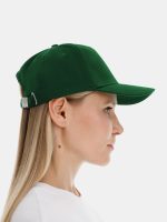 Бейсболка Long Beach, темно-зеленая — изображение 6