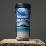 Термостакан Poster, с черной крышкой — изображение 5