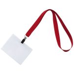 Лента для бейджа Neckband, красная — изображение 2