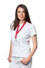 Лента для бейджа Neckband, красная — изображение 4