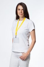 Лента для бейджа Neckband, желтая — изображение 4