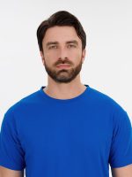 Футболка унисекс T-Bolka 180, синяя — изображение 6