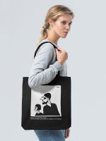 Холщовая сумка «Леон», черная — изображение 7