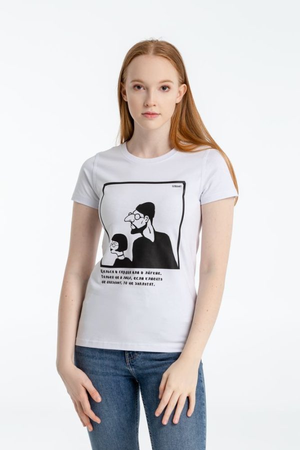 Футболка женская «Леон»