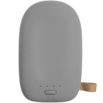 Аккумулятор с беспроводной зарядкой Pebble Wireless 9000 мАч, серый — изображение 3