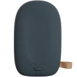 Аккумулятор с беспроводной зарядкой Pebble Wireless 9000 мАч, серо-синий — изображение 3