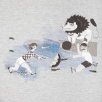 Свитшот женский «Не вы ли были у Невы», серый меланж — изображение 4