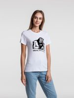 Футболка женская «Приступ лени», белая — изображение 5