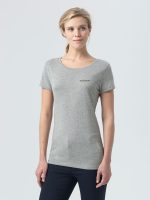 Футболка женская «Серые будни», серый меланж — изображение 4