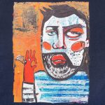 Футболка «У матросов нет вопросов», кобальт (темно-синяя) — изображение 4