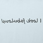 Футболка женская I Look Fabulous, голубая — изображение 3