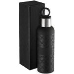 Tермобутылка Hard Work Black, черная — изображение 3