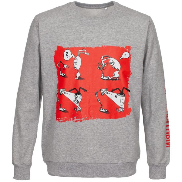 серый меланж