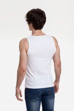 Майка мужская «Вечные ценности. Счастье», белая — изображение 3