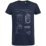 синий меланж