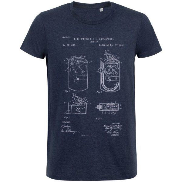 синий меланж