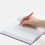 Ручка шариковая Hotel Chrome, ver.2, матовая красная — изображение 4