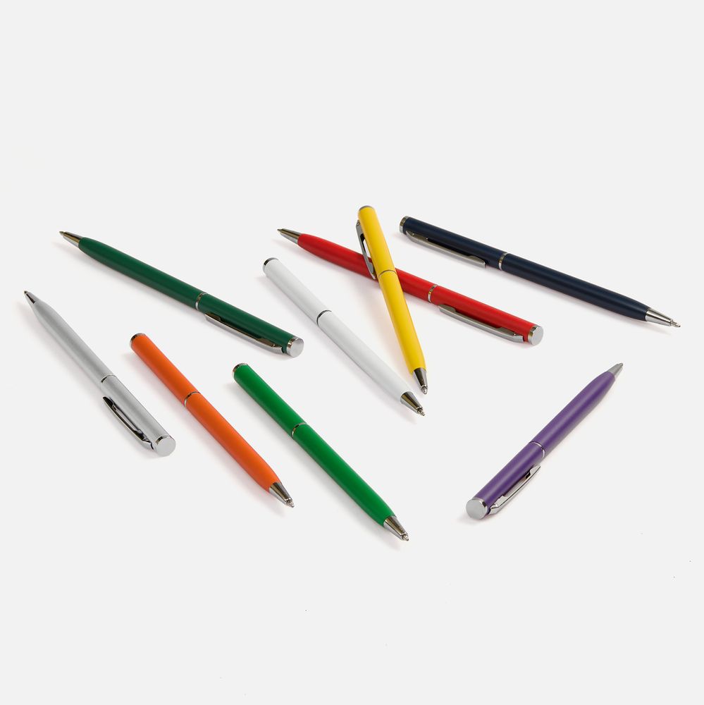 7078.50_20_1000x1000 Ручка шариковая Hotel Chrome, ver.2, матовая красная — изображение 5