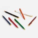 Ручка шариковая Hotel Gold, ver.2, матовая синяя — изображение 5