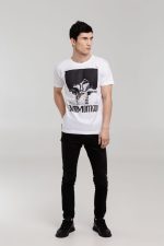 Футболка «Меламед. Jim Morrison», белая — изображение 5