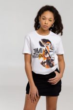 Футболка «Меламед. Jimi Hendrix», белая — изображение 7