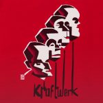 Футболка «Меламед. Kraftwerk», красная — изображение 3