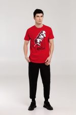 Футболка «Меламед. Kraftwerk», красная — изображение 4