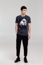 Футболка «Меламед. Kurt Cobain», темно-серая — изображение 4