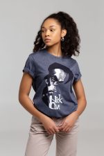 Футболка «Меламед. Nick Cave», темно-синий меланж — изображение 7