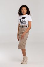 Футболка женская «Меламед. Nina Simone», белая — изображение 4