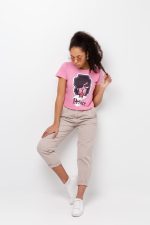 Футболка женская «Меламед. Prince», розовая — изображение 7